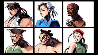 Street Fighter II - Fanart - Background Image