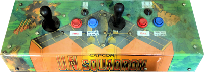 U.N. Squadron - Arcade - Control Panel Image