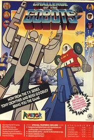 Challenge of the Gobots - Advertisement Flyer - Front Image