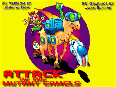 Attack of the Mutant Camels - Screenshot - Game Title Image