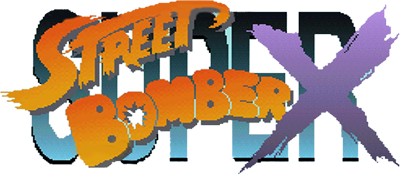 Super Street Bomber X - Clear Logo Image