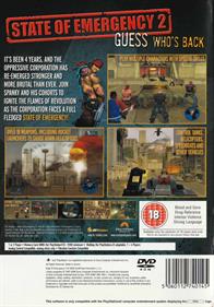 State of Emergency 2 - Box - Back Image