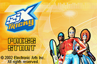 SSX Tricky - Screenshot - Game Title Image