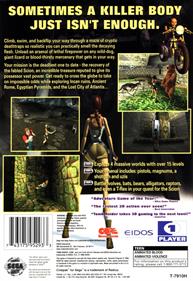 Tomb Raider - Box - Back Image