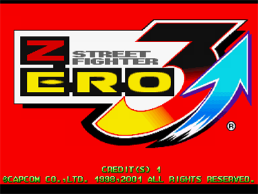 Street Fighter Zero 3 Upper - Screenshot - Game Title Image