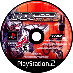MX 2002 featuring Ricky Carmichael - Disc Image
