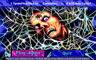 Arachnophobia - Screenshot - Game Over Image