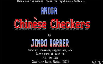 Chinese Checkers - Screenshot - Game Title Image