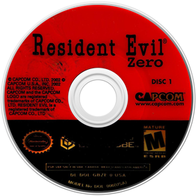 Resident Evil Zero - Disc Image