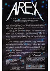 Arex - Box - Back Image