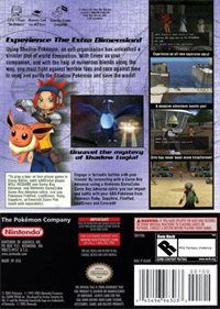 Pokémon XG: Next Gen - Box - Back Image