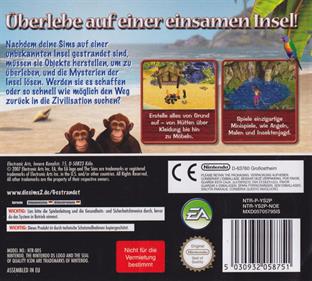 The Sims 2: Castaway - Box - Back Image