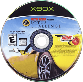 Motor Trend Presents: Lotus Challenge - Disc Image