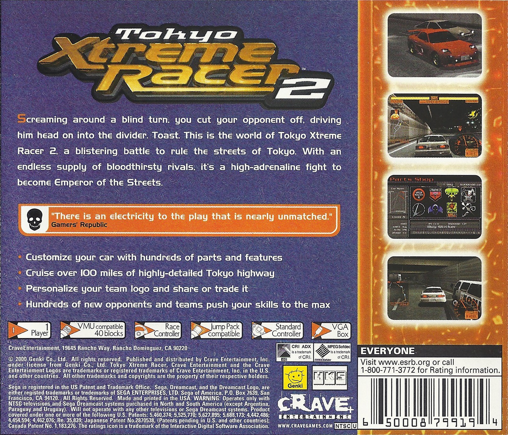 Tokyo Xtreme Racer 2 Images LaunchBox Games Database