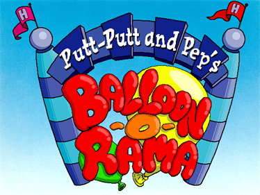 Putt-Putt and Pep's Balloon-o-Rama - Screenshot - Game Title Image