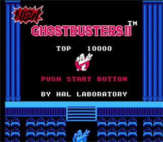 New Ghostbusters II - Screenshot - Game Select Image