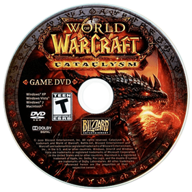 World of Warcraft: Cataclysm - Disc Image