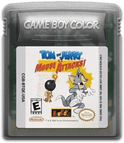Tom and Jerry in Mouse Attacks - Fanart - Cart - Front Image
