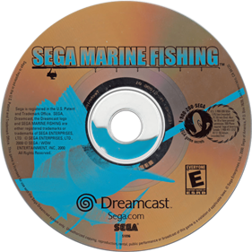 Sega Marine Fishing - Disc Image