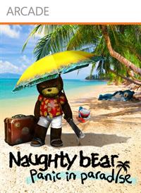 Naughty Bear: Panic in Paradise - Box - Front Image