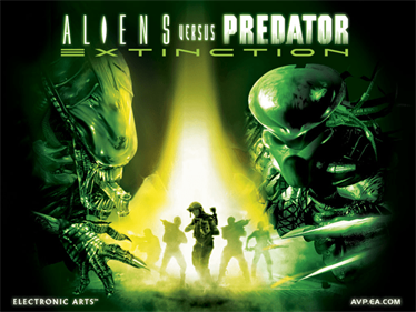 Aliens Versus Predator: Extinction - Screenshot - Game Title Image
