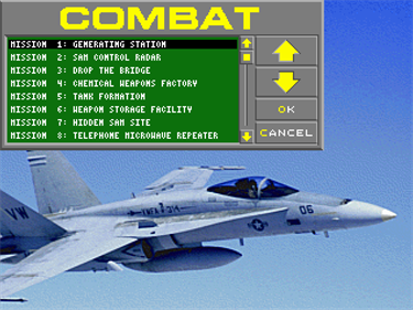Black Knight: Marine Strike Fighter - Screenshot - Game Select Image