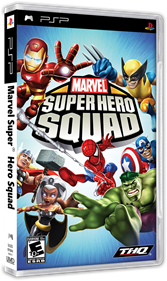 Marvel Super Hero Squad - Box - 3D Image