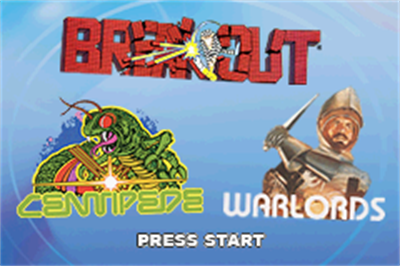 Centipede / Breakout / Warlords - Screenshot - Game Title Image