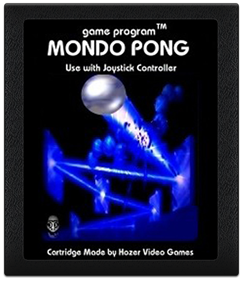 Mondo Pong - Cart - Front Image