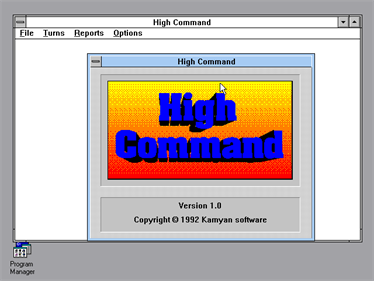 High Command - Screenshot - Game Title Image