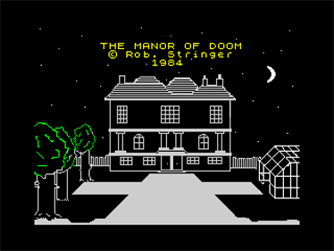 Manor of Doom - Screenshot - Game Title Image
