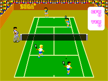 Super Tennis - Screenshot - Gameplay Image