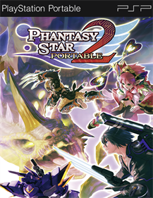 Phantasy Star Portable 2 - Fanart - Box - Front Image