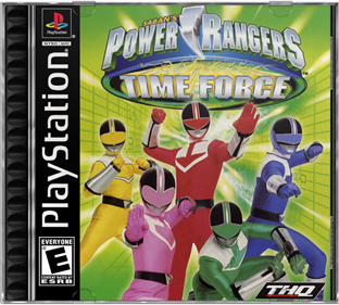 Power Rangers: Time Force - Box - Front - Reconstructed Image