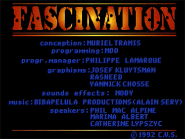 Fascination - Screenshot - Game Title Image