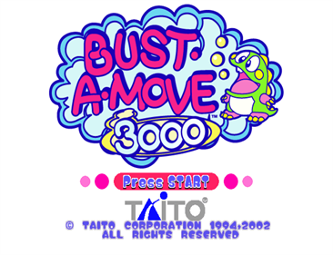 Bust-A-Move 3000 - Screenshot - Game Title Image