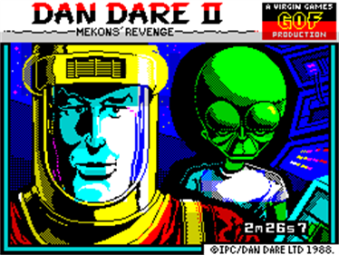 Dan Dare II: Mekon's Revenge - Screenshot - Game Title Image