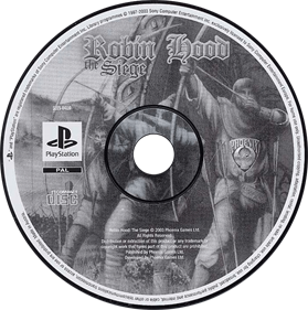 Robin Hood: The Siege - Disc Image