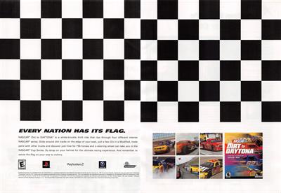 NASCAR: Dirt to Daytona - Advertisement Flyer - Front Image