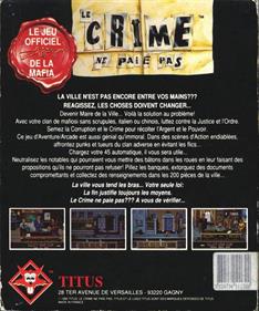 Crime Does Not Pay - Box - Back Image