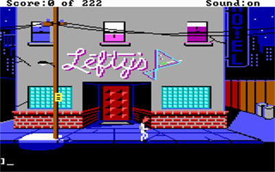 Leisure Suit Larry in the Land of the Lounge Lizards - Screenshot - Gameplay Image