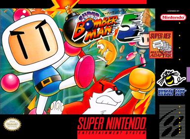 Super Bomberman 5 - Fanart - Box - Front Image