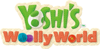 Yoshi's Woolly World - Clear Logo Image