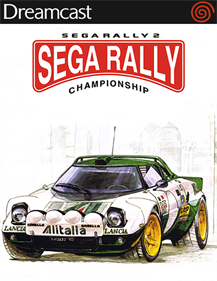 Sega Rally 2: Sega Rally Championship - Fanart - Box - Front Image