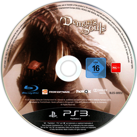 Demon's Souls - Disc Image