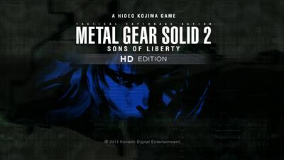 Metal Gear Solid 2: Sons of Liberty HD Edition - Screenshot - Game Title