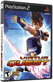 Virtua Quest - Box - 3D Image