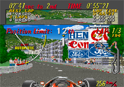 Super Monaco GP - Screenshot - Gameplay Image