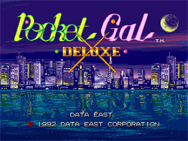 Pocket Gal Deluxe - Screenshot - Game Title Image