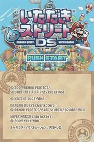 Itadaki Street DS - Screenshot - Game Title Image